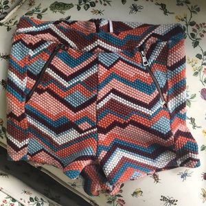 Free People high waisted hot pants